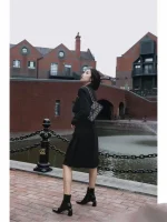 Dior 30 Montaigne 藍色單肩包小號PM-Monta：圖片 4