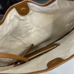 GUCCI Original GG中號米棕帆布肩揹包-815924：圖片 9