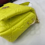 GUCCI GG Milano迷你黑色皮革斜揹包-806017：圖片 9