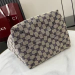 GUCCI Totissima小號米藍帆布托特包-788211：圖片 5