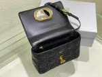 Dior Caro 黑色小牛皮斜挎包小號PM-M9241：圖片 9