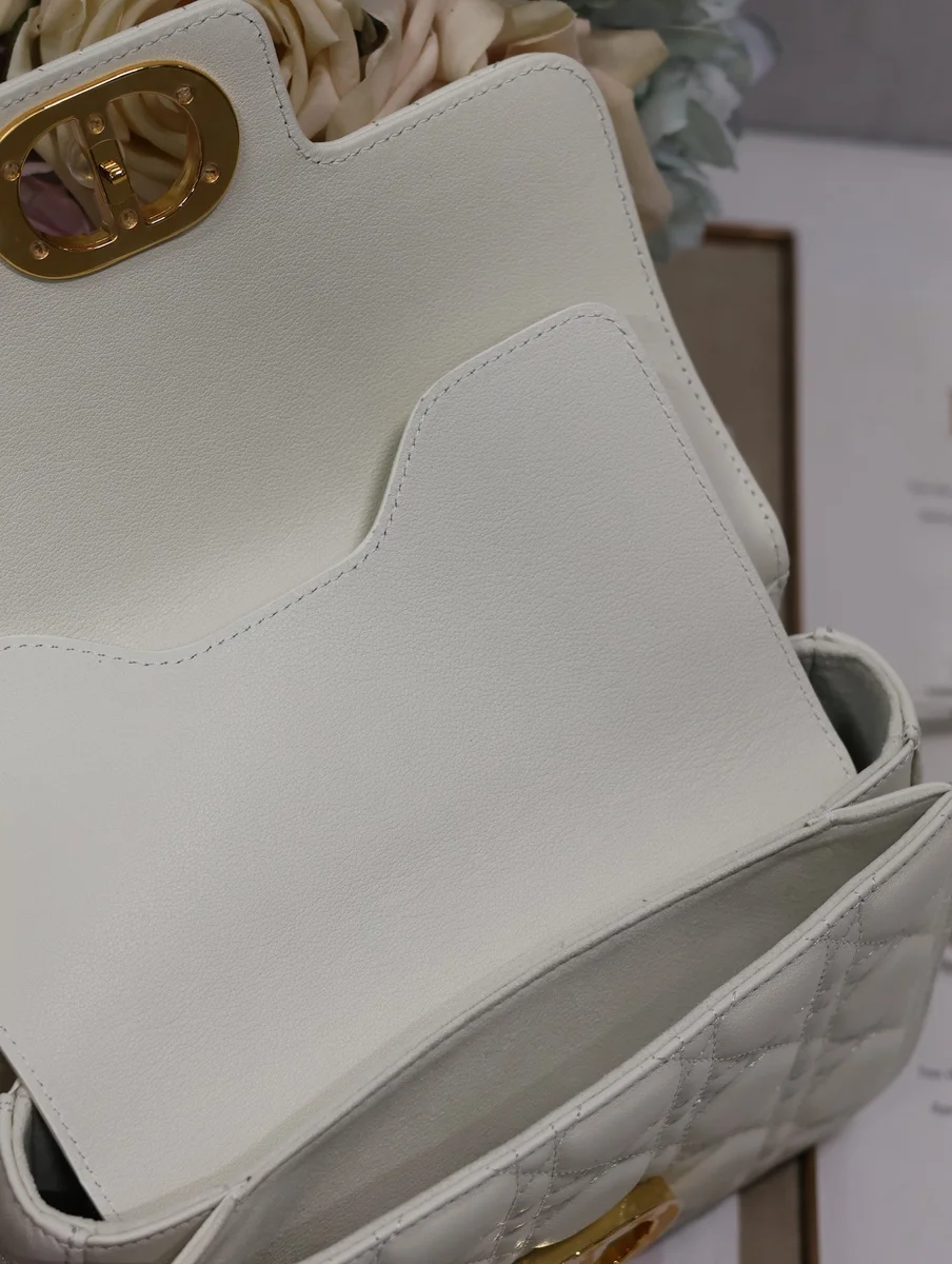 Dior Jolie 奶白小牛皮單肩包小號PM-M9271 9 Dior Jolie 奶白小牛皮單肩包小號PM-M9271