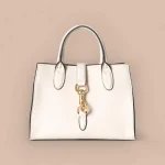GUCCI 2024春夏系列春夏象牙粒面手提包-795349