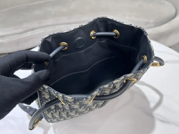 Dior Nolita 藍色斜背包中號MM-M2312：圖片 13