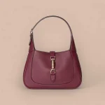 GUCCI Jackie 1961小號紅色皮革肩揹包-810232