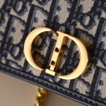 Dior 30 Montaigne 藍色單肩包小號PM-Monta：圖片 15