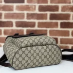 GUCCI Ophidia小號米棕帆布背包-792114：圖片 5