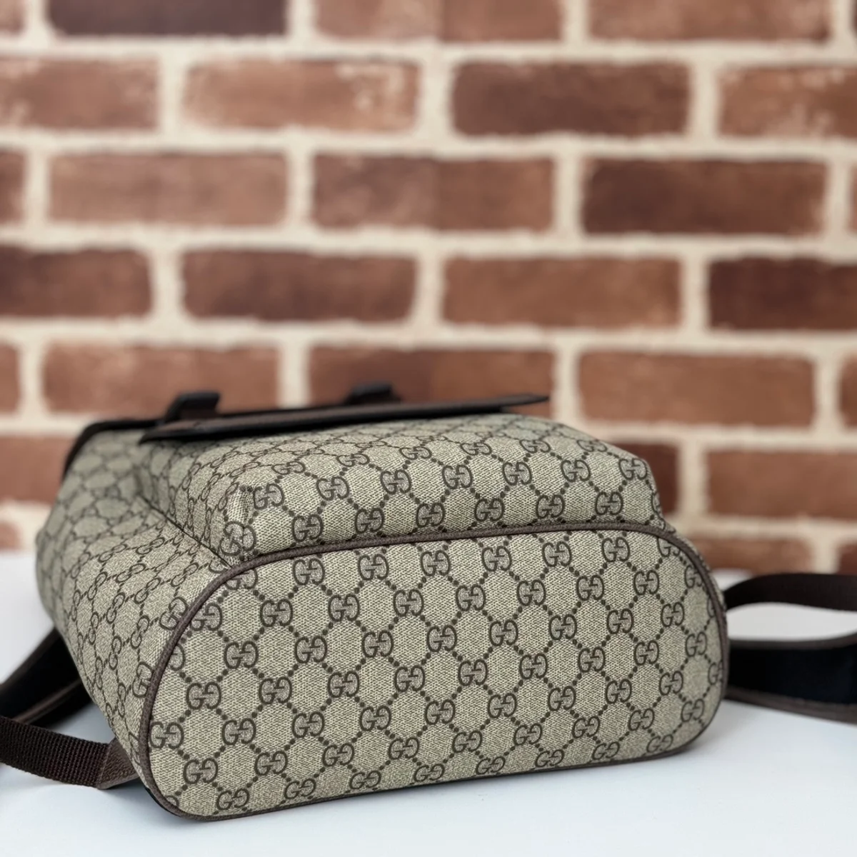 GUCCI Ophidia小號米棕帆布背包-792114 5 GUCCI Ophidia小號米棕帆布背包-792114