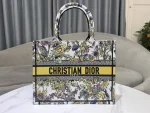Dior Book 奶白托特包中號MM-M1296：圖片 3