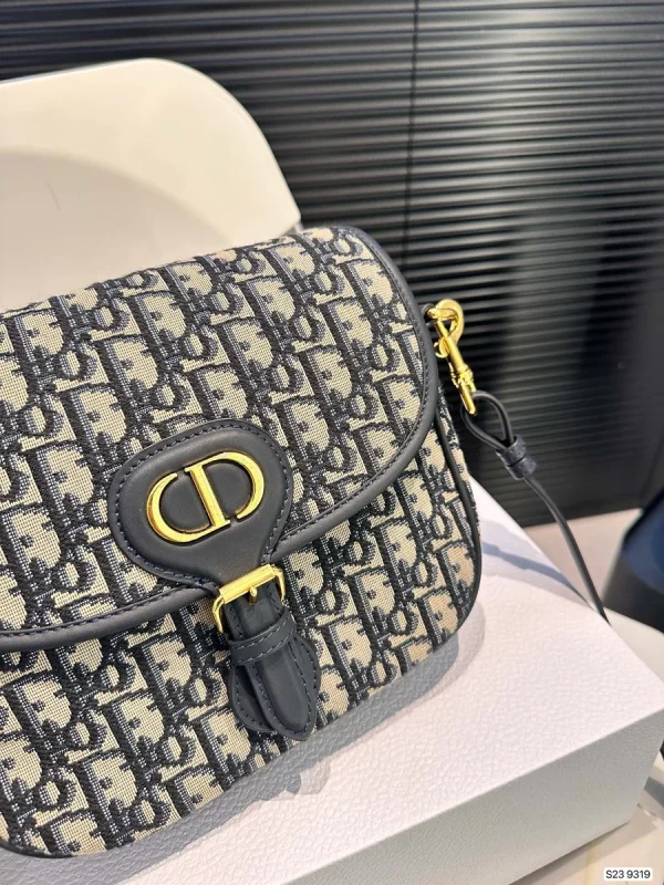 Dior Bobby 藍色斜挎包中號MM-M9319：圖片 6