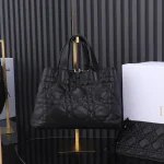 Dior Toujours 黑色單肩包中號MM-M2821：圖片 3