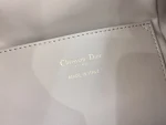 Dior Caro 粉米羊皮雙肩背包中號MM：圖片 10