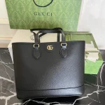GUCCI Ophidia米藍帆布肩揹包-765043：圖片 2