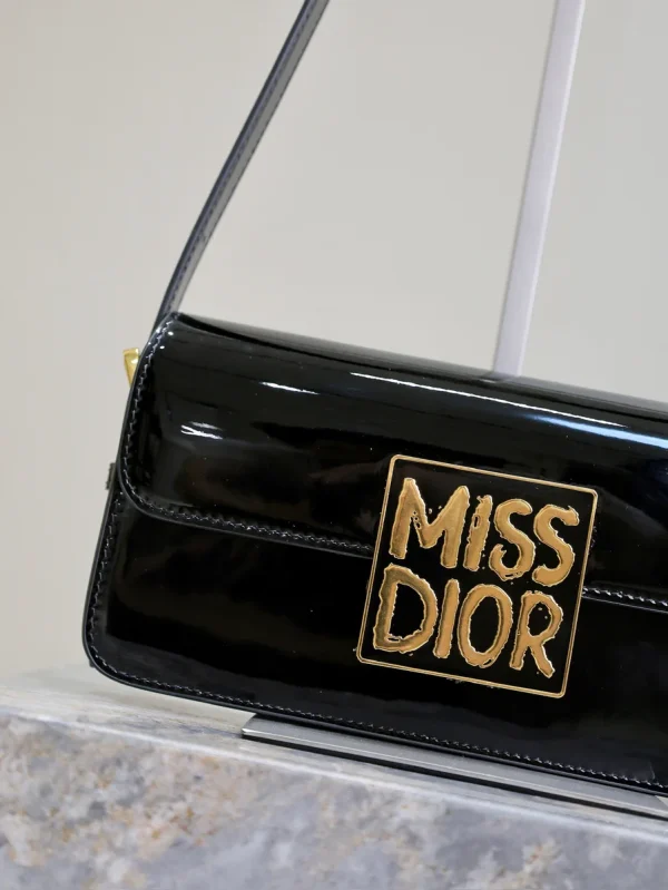 Dior Miss 黑色單肩包小號PM-M2610：圖片 4