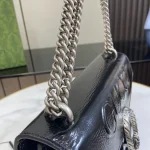GUCCI Dionysus小號紅漆皮肩揹包-795005：圖片 8