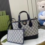 GUCCI Ophidia米棕皮革手挽包-811716：圖片 2