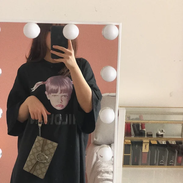 GUCCI Dionysus狄俄尼索斯黑色皮革斜揹包-476432：圖片 10