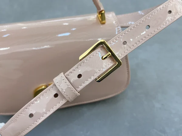 Dior 30 Montaigne 粉色小牛皮斜挎包小號PM-M9370：圖片 9