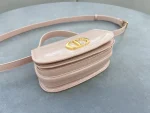 Dior 30 Montaigne 粉色小牛皮斜挎包小號PM-M9370：圖片 5