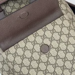 GUCCI Ophidia小號米棕帆布背包-792114：圖片 8