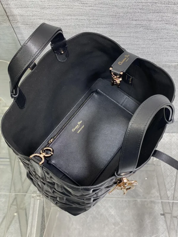 Dior Toujours 黑色托特包中號MM-M2821：圖片 6