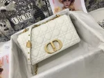Dior Caro 象牙色小牛皮斜挎包中號MM-M9242：圖片 2
