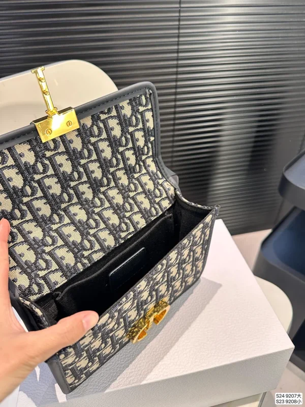 Dior 30 Montaigne 藍色單肩包中號MM-M9208：圖片 10