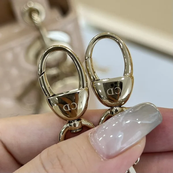Dior Lady 迷你 粉色羊皮斜挎包mini-M0505：圖片 10