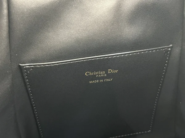 Dior Caro 黑色羊皮背包中號MM-M6301：圖片 10