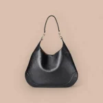 GUCCI B系列中號黑色粒面托特包-820169