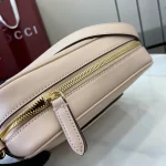 GUCCI Blondie迷你紅色滑面皮革斜揹包-820429：圖片 7