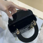Dior Lady mini 黑色單肩包mini-M0505：圖片 9