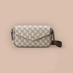 GUCCI Ophidia米燕帆布斜挎包-764961