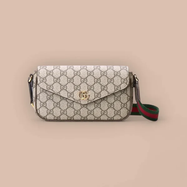 GUCCI Ophidia米燕帆布斜挎包-764961