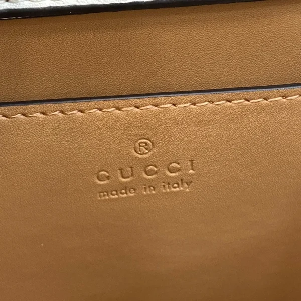 GUCCI Diana迷你粉蟒手提包-702732：圖片 10