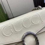 GUCCI Dionysus小號黑色漆皮肩揹包-795005：圖片 6