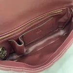 GUCCI GG Milano小號深綠皮革手提包-806016：圖片 10