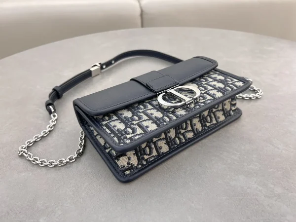 Dior Mont 藍色單肩包小號PM-M9334：圖片 8