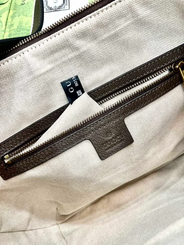 GUCCI Love Parade藍米帆布斜揹包-598125：圖片 10