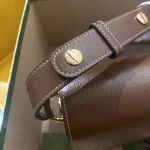 GUCCI 馬銜扣1955馬銜小號黑色皮革斜揹包-602204：圖片 4