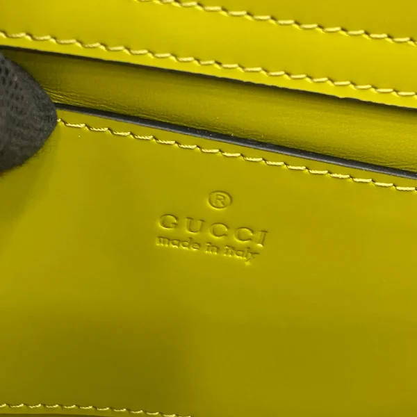 GUCCI Gucci Rosso Ancora紅色光面手挽包-805832：圖片 11