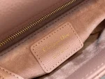 Dior Lady mini 胭脂羊皮斜挎包mini-M0505：圖片 10