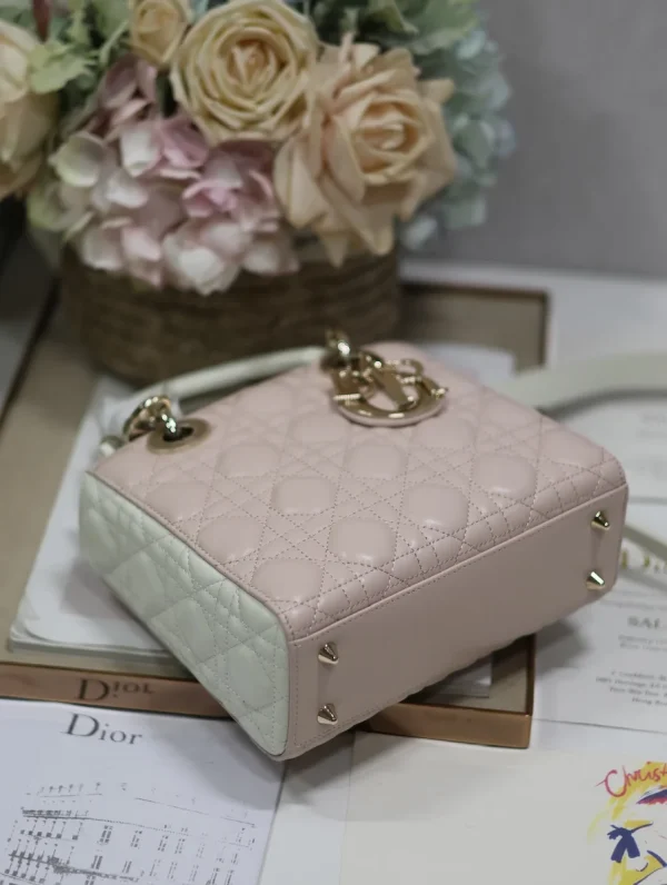 Dior Lady 米色斜挎包小號PM-M0531：圖片 10