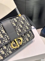 Dior 30 Montaigne 藍色單肩包中號MM-M9208：圖片 6