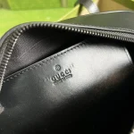 GUCCI GG Marmont小號灰皮肩揹包-447632：圖片 9