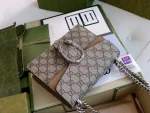 GUCCI Dionysus米棕帆布斜揹包-421970：圖片 8