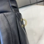 GUCCI GG Milano小號黑色皮革斜背包-806016：圖片 12