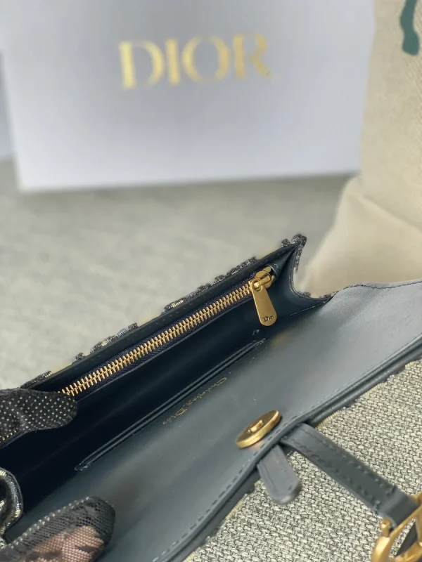 Dior Saddle 藍色腰包小號PM-S5619：圖片 10