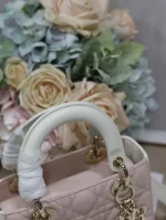 Dior Lady 粉色斜挎包小號PM-M0531：圖片 6