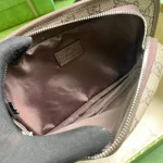 GUCCI GG Supreme中號米棕帆布腰包-760217：圖片 9